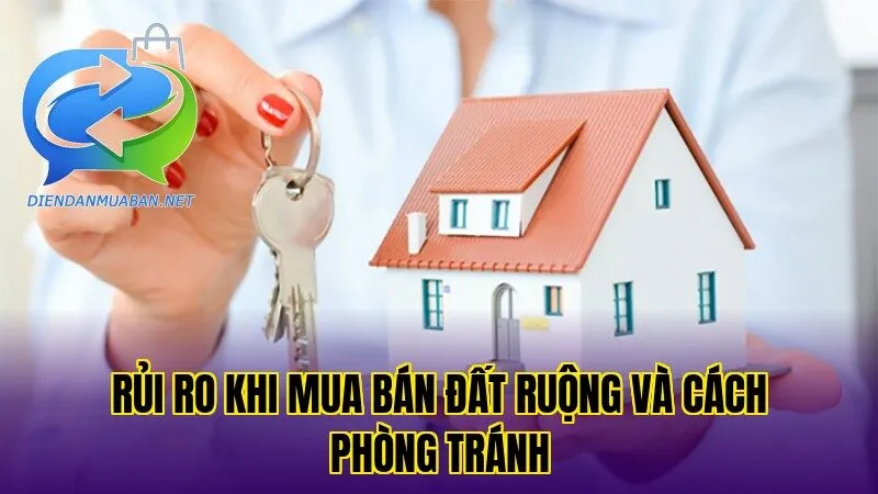 Rủi ro khi mua bán đất ruộng và cách phòng tránh