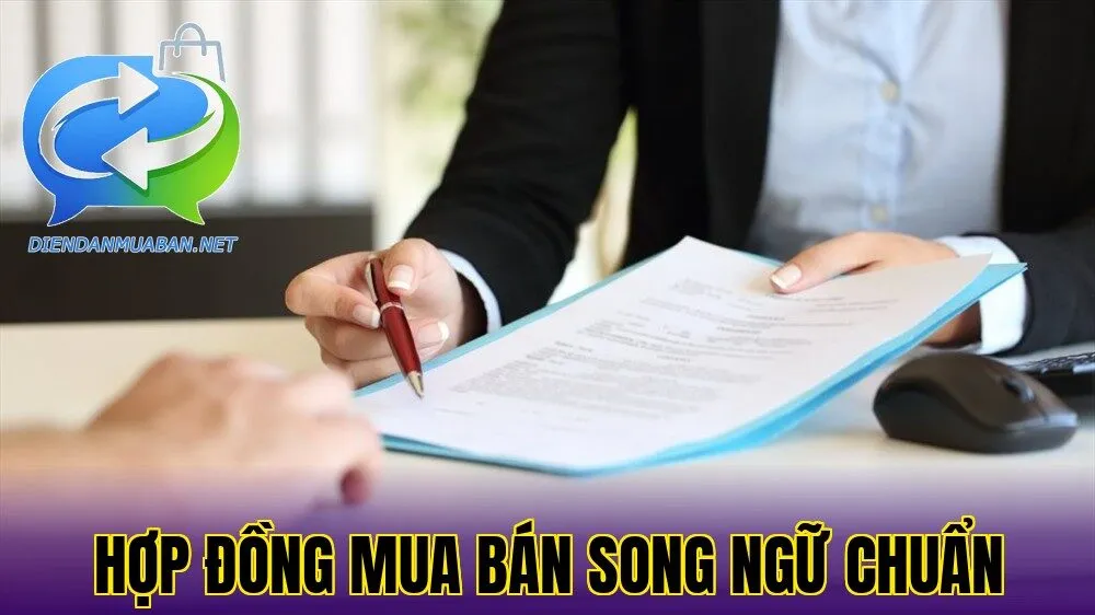 Hợp đồng mua bán song ngữ chuẩn