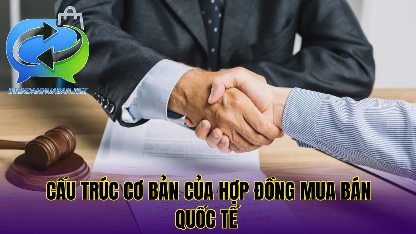 Cấu trúc cơ bản của hợp đồng mua bán quốc tế