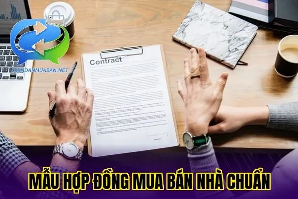 Mẫu hợp đồng mua bán nhà chuẩn