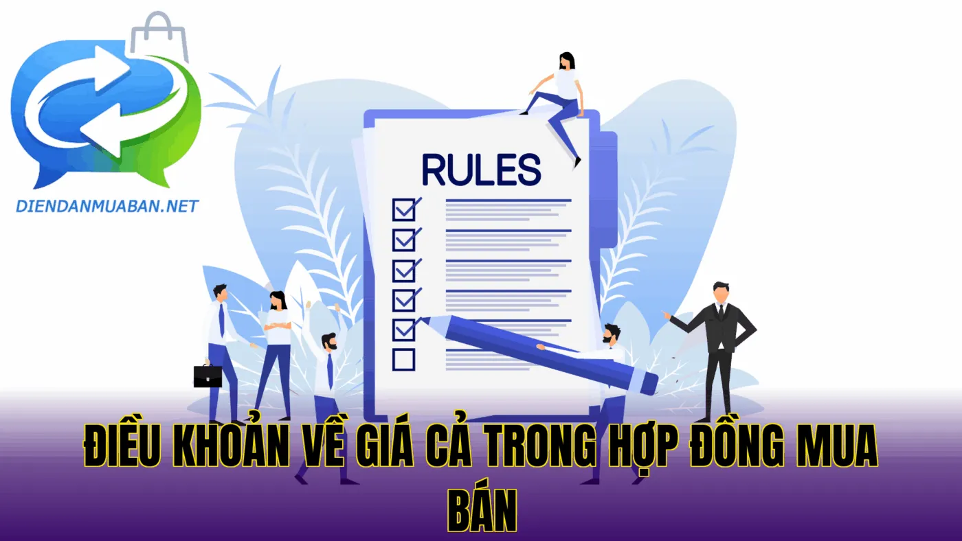 Điều khoản về giá cả trong hợp đồng mua bán
