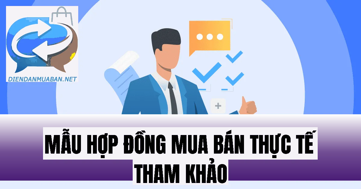 Mẫu hợp đồng mua bán thực tế tham khảo