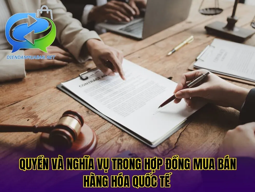 Quyền và nghĩa vụ trong hợp đồng mua bán hàng hóa quốc tế