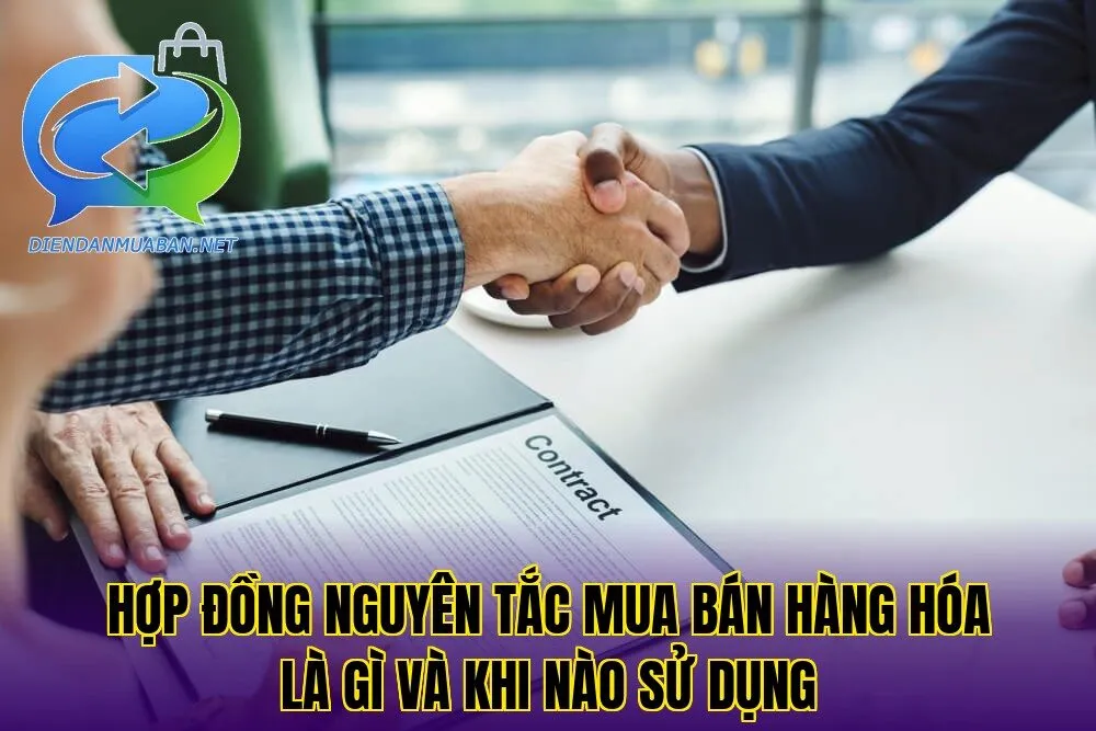 Hợp đồng nguyên tắc mua bán hàng hóa là gì và khi nào sử dụng
