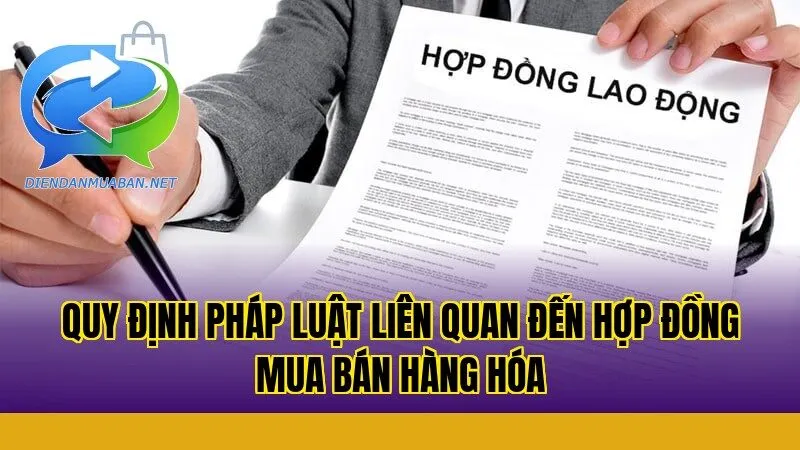 Quy định pháp luật liên quan đến hợp đồng mua bán hàng hóa