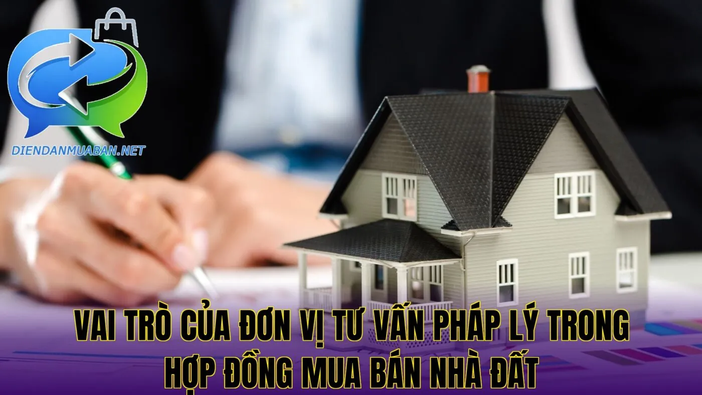 Vai trò của đơn vị tư vấn pháp lý trong hợp đồng mua bán nhà đất