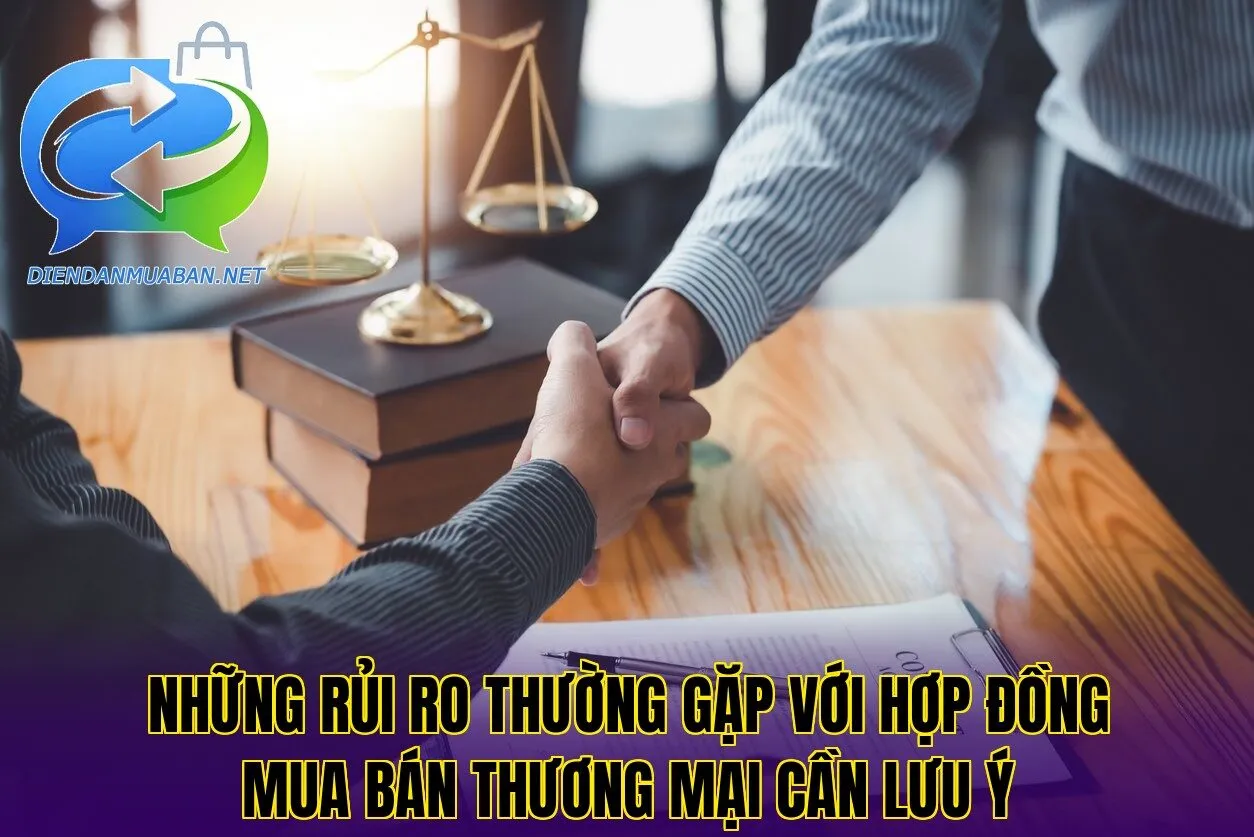 Những rủi ro thường gặp với hợp đồng mua bán thương mại cần lưu ý