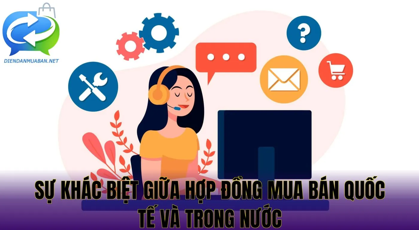 Sự khác biệt giữa hợp đồng mua bán quốc tế và trong nước