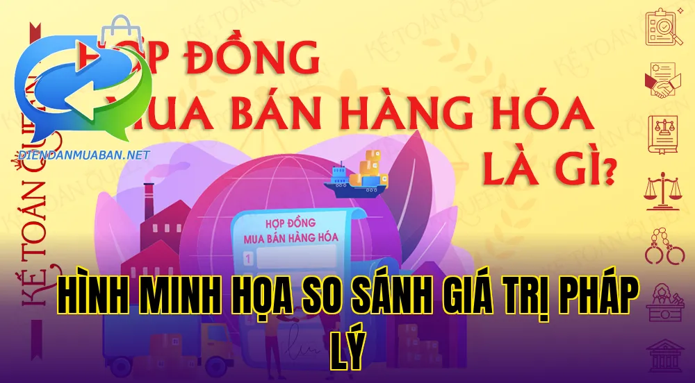 Hình minh họa so sánh giá trị pháp lý