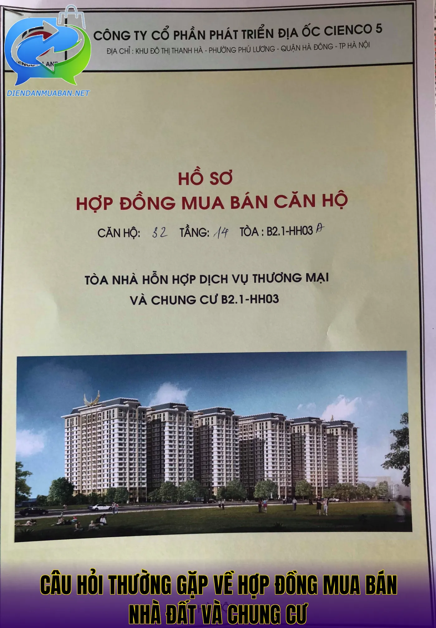 Câu hỏi thường gặp về hợp đồng mua bán nhà đất và chung cư