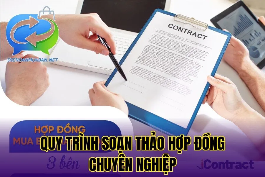 Quy trình soạn thảo hợp đồng chuyên nghiệp