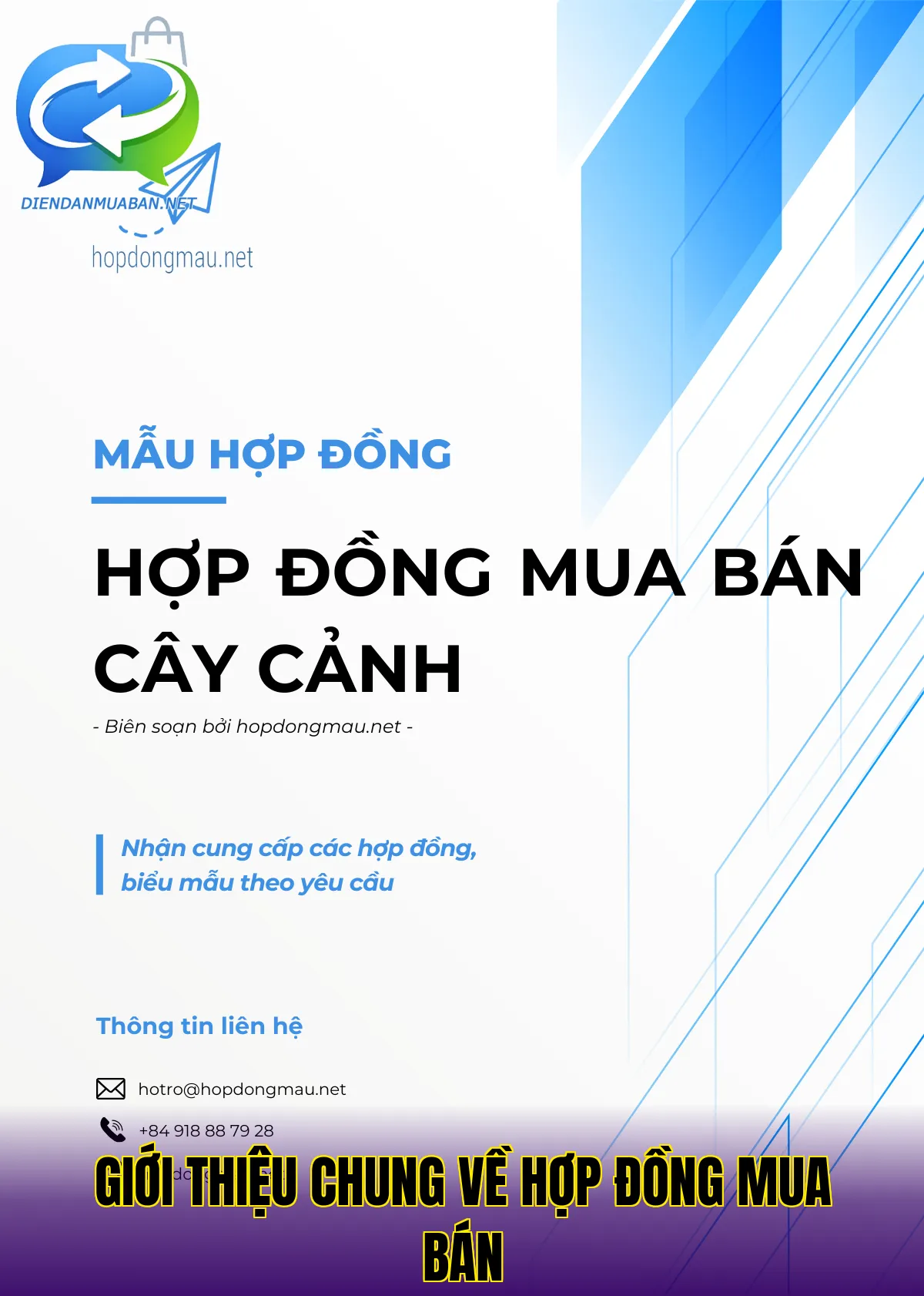 Giới thiệu chung về hợp đồng mua bán