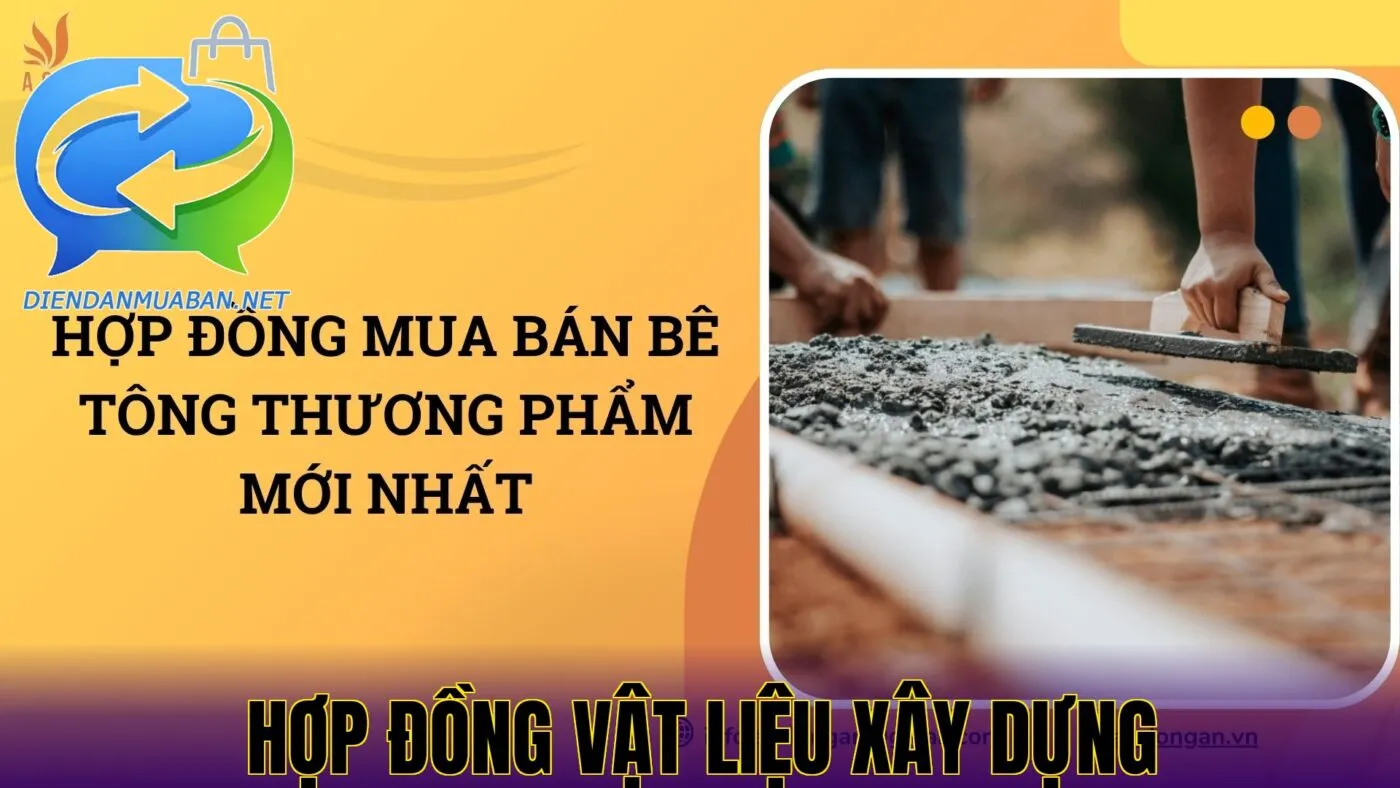 HỢP ĐỒNG VẬT LIỆU XÂY DỰNG