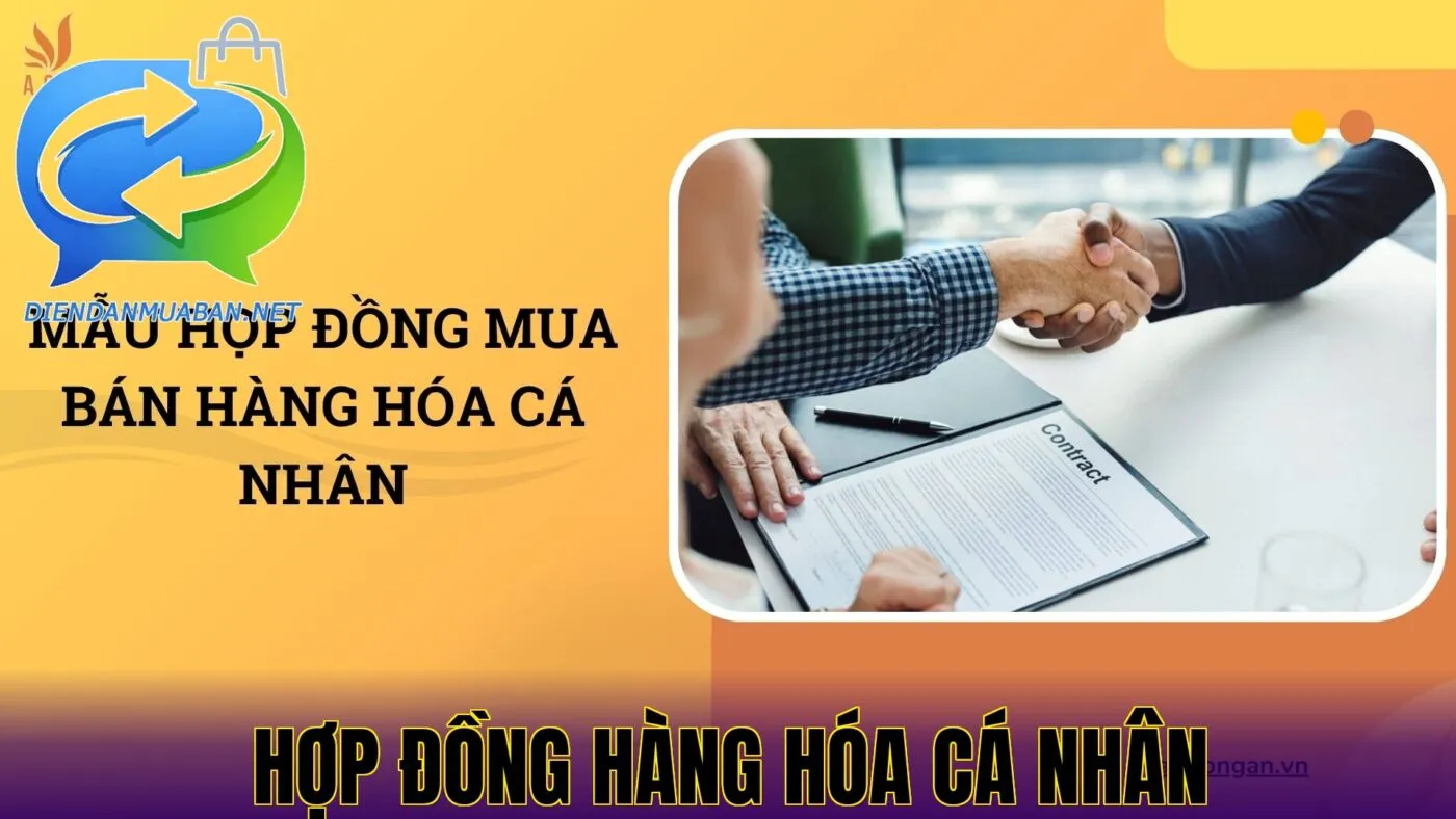 HỢP ĐỒNG HÀNG HÓA CÁ NHÂN