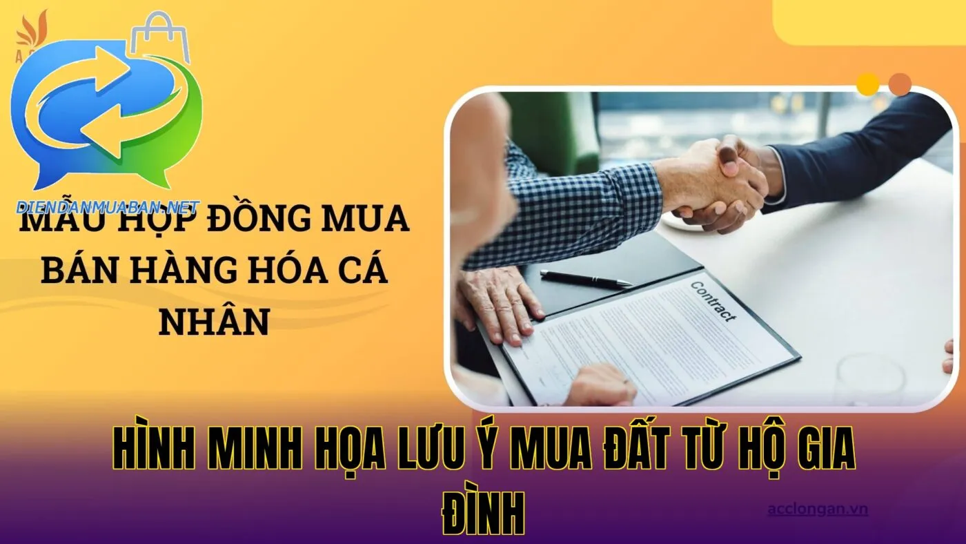 Hình minh họa lưu ý mua đất từ hộ gia đình