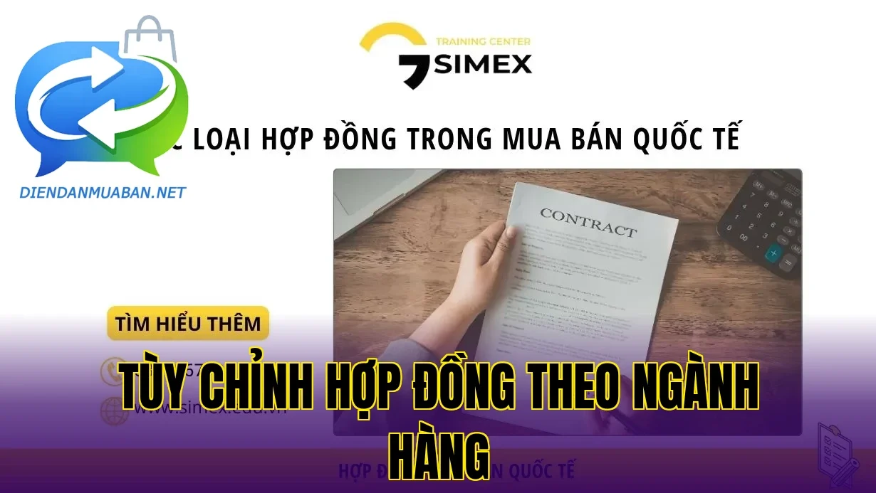 Tùy chỉnh hợp đồng theo ngành hàng