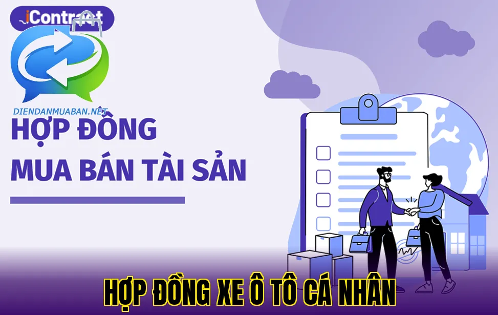 HỢP ĐỒNG XE Ô TÔ CÁ NHÂN