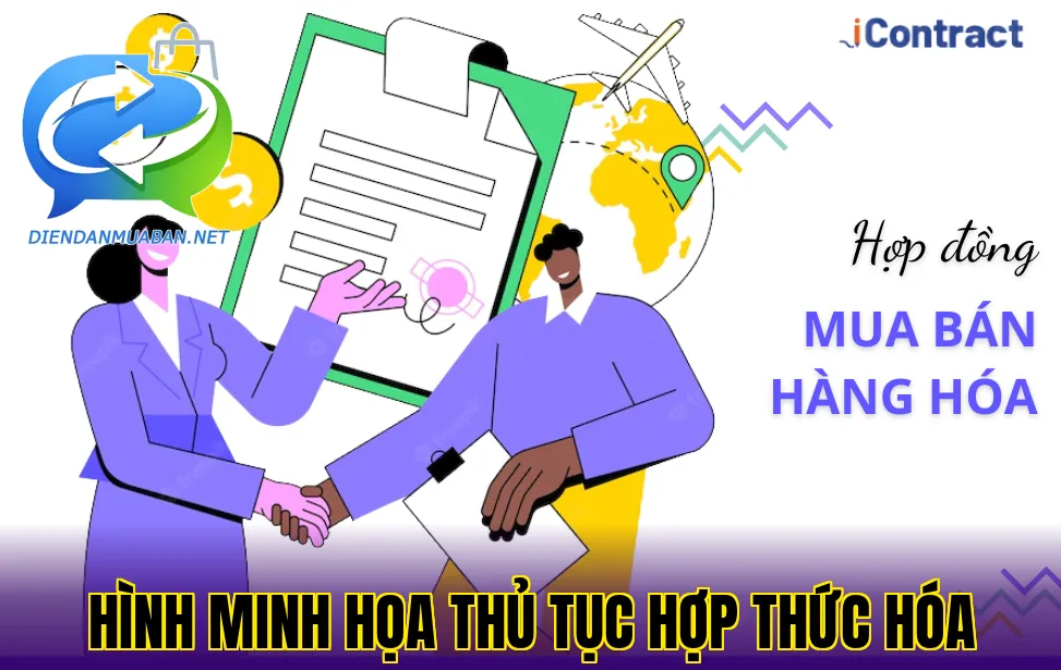 Hình minh họa thủ tục hợp thức hóa