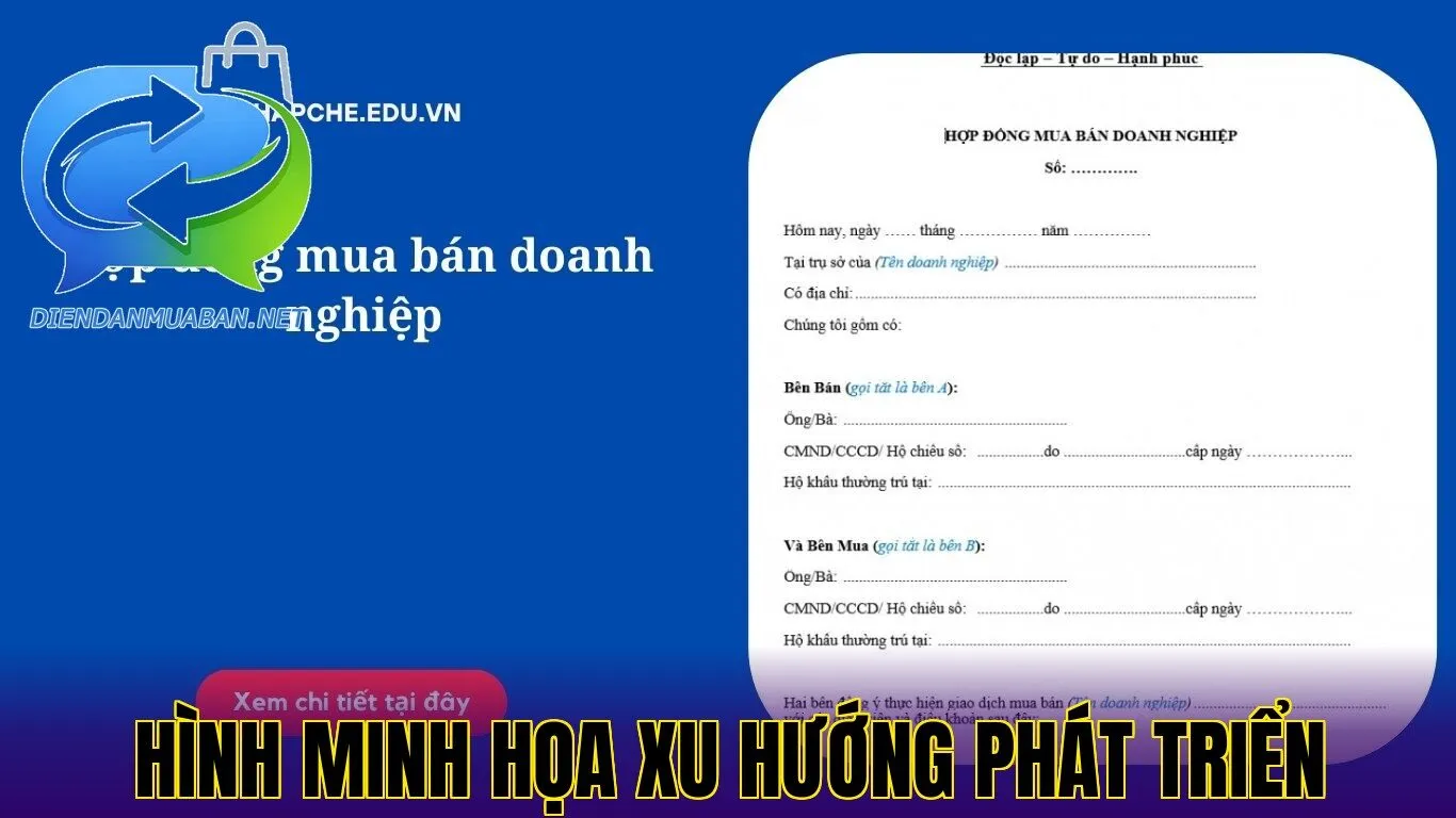 Hình minh họa xu hướng phát triển