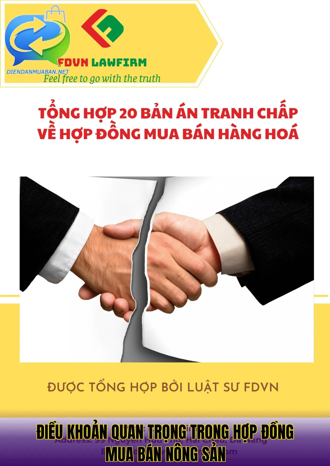 Điều khoản quan trọng trong hợp đồng mua bán nông sản