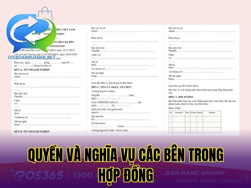 Quyền và nghĩa vụ các bên trong hợp đồng