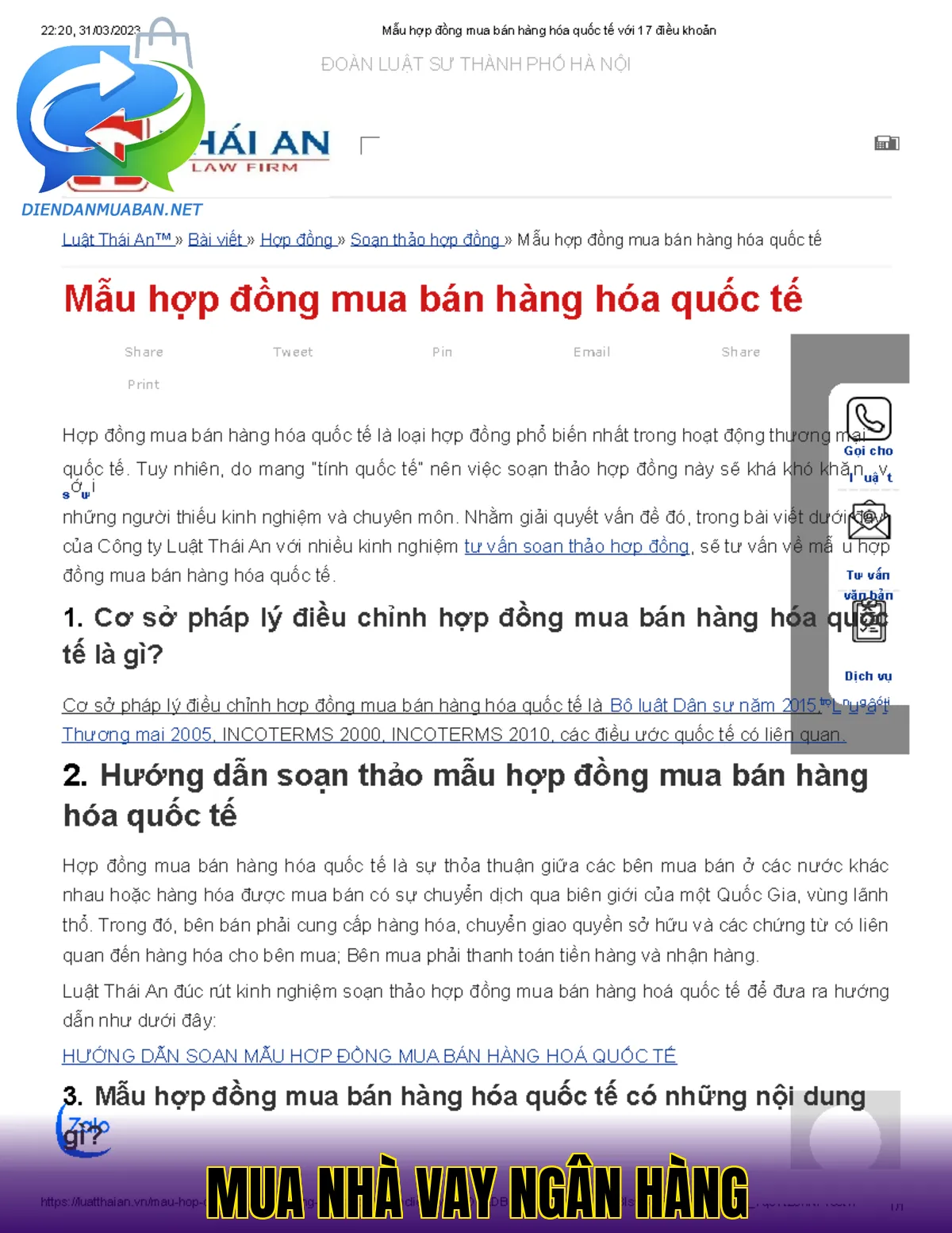 MUA NHÀ VAY NGÂN HÀNG