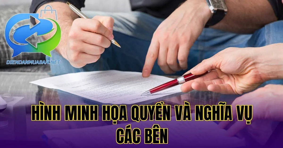 Hình minh họa quyền và nghĩa vụ các bên